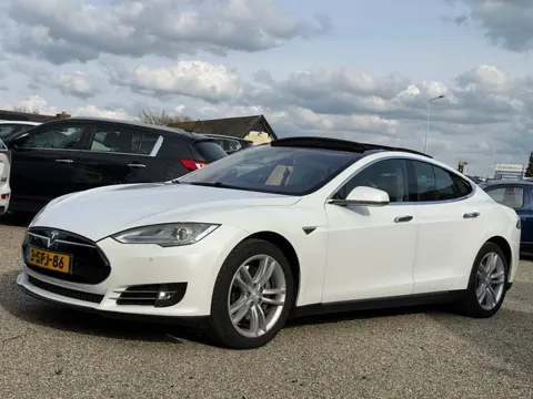 Tesla Model S 85 Base 1e Eig Nieuwe AccuPakket Free SuperCharging Garantie