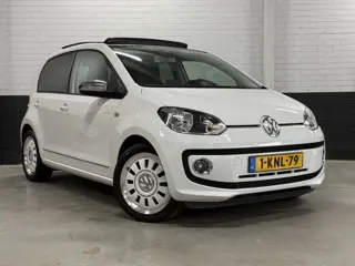Volkswagen up! 1.0 high up! White Up! uitvoering! Pano, Airco, PDC, Navi....