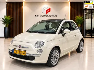 Fiat 500 1.2 Lounge|AUT|PANO|AIRCO|LMV|LEDER|NAP|