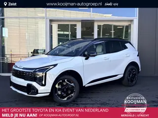 Kia Sportage 1.6 T-GDi Hybrid GT-PlusLine Rijklaarprijs incl. 4000 euro inruilvoordeel | Two-Tone | 