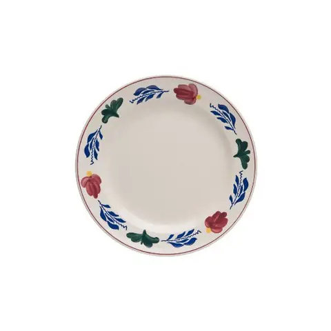 Ontbijtborden Boerenbont servies