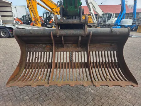 Verachtert opschoonbak/puinbak 2.40m breed