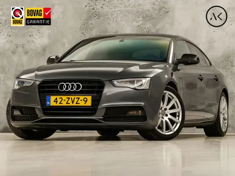 Audi A5 Sportback 1.8 TFSI S-Line Sport 170Pk Automaat (NAP, 2X S-LINE, NAVIGATIE, CAMERA, LEDER/ALC