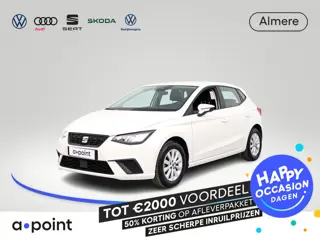 SEAT Ibiza 1.0 MPI Style 80pk | Navigatie via app | Parkeersensoren (achter) | Cruise Control | Auto