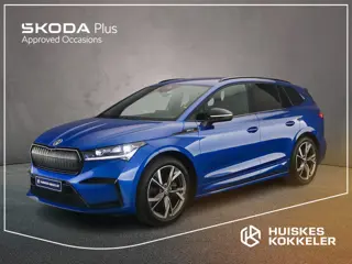 Skoda Enyaq iV 80 Sportline 204pk Automaat Warmtepomp, Cruise control, 360 camera, Achteruitrijcamer