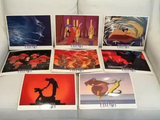 FANTASIA lobbycard set.