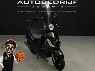 SYM Fiddle II Snorscooter *Windscherm*Achterbeugel*