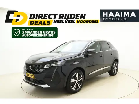 Peugeot 3008 1.2T 130pk GT | Dodehoek detectie | Adaptieve Cruise Control | Full LED | Navigatie | A