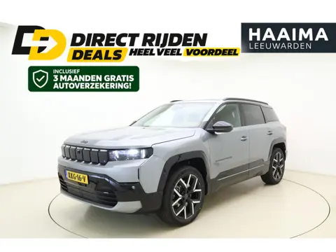 Jeep Compass First Edition 74 kWh | DEMO | Lederen bekleding | Massagestoelen | | Panoramisch Schuif