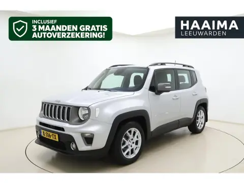 Jeep Renegade 1.3T DDCT Limited Automaat | Trekhaak | Climate control | Hoge instap | Dakrails | DAB