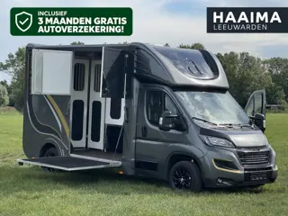 Peugeot Boxer Allure Sport Paardenwagen 2.2 HDI 165pk Financial lease vanaf € 575,- | 1640kg laadver