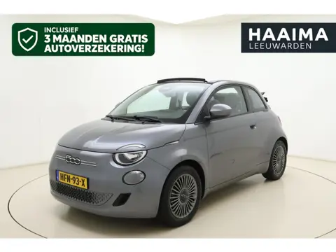Fiat 500 C Icon 42 kWh | SoH 100% | Achteruitrijcamera | WLTP 303km | Snelladen | Navigatie | Climat