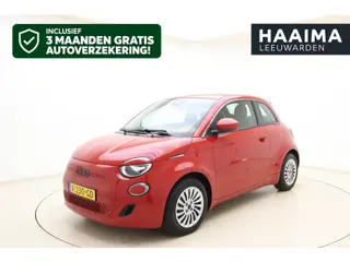 Fiat 500e RED 24 kWh | Navigatie | Climate control | Weinig kilometers | Keyless start | Cruise cont
