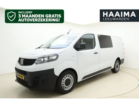 Fiat Scudo 2.0 MultiJet L3H1 DC Business Pro | Dubbele cabine | 6-Zits | Airco | Apple Carplay/Andro