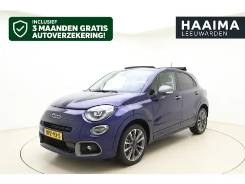 Fiat 500 X 1.5 Hybrid Sport Cabrio Automaat | Navigatie | Camera | Keyless | Climate control | Licht