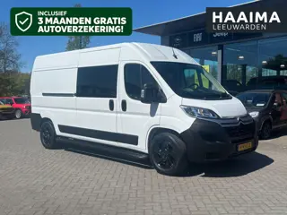 Citroen Jumper Dubbele cabine 2.2 BlueHDi 140pk L3H2 3.3t | 7 zitplaatsen | Navigatie | Cruise contr