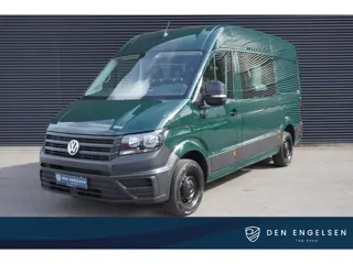 Volkswagen Crafter 140pk L3H3/L2H2 Dubbele cabine 6 persoons Apple Carplay Trekhaak Camera Parkeerse