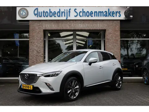 Mazda CX-3 2.0 SkyActiv-G 120 GT-Luxury LEER ELEC.MEMORYSTOELEN STOELVERW. HUD/ADD CAMERA DAB NAVI C