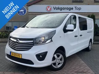 Opel Vivaro 1.6 L2H1 DC | 2x schuifdeur | Trekhaak | Camera | 12 Mnd Garantie
