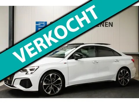 Audi A3 Limousine 35 1.5 TFSI S Edition One S-line 150pk S-Tronic Lederen kuipstoelen|Virtual Cockpi