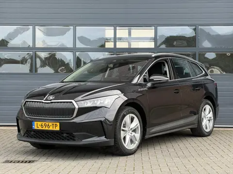 SKODA ENYAQ IV 80 (95% SOH) I GROOT ACCUPAKKET I STOELVERWARMING I P-CAMERA I LEDEREN INTERIEUR