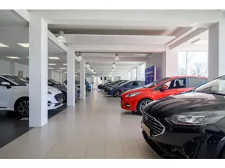 Foto 19 van Ford Fiesta 125pk Eco Hybrid Active X B&O Navi Camera Adap. Cruise Dodehoek & Parking pack Dealerond