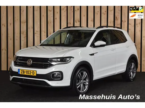 Volkswagen T-Cross 1.0 TSI Life 2e eig. NL-Auto R-Line Carplay ACC Led Virtual Navi Airco + Nwe APK