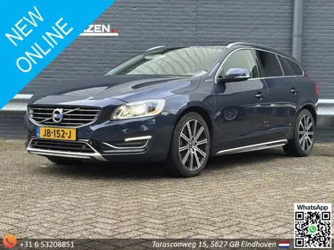 Volvo V60 2.4 D6 AWD Plug-In Hybrid Summum | Schuif/Kanteldak | Camera | Leder | Cruise | Climate | 