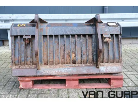 Eurosteel Puinbak 130cm Weidemann | Wacker Neuson | Bucket