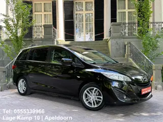 Mazda 5 2.0 GT-M 7P Automaat Navi 2x Elektr Schuifdeuren Xenon Leder 1E-Eigenaar Climate Cruise Ctr 