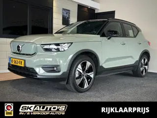 VOLVO XC40 RECHARGE P8 AWD RDES l NAP l CAMERA l CARPLAY l STOEL/STUURVERW l LEDER l 