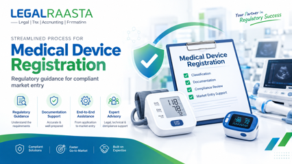 Medical Device Registration for Class A, B, C & D Devices