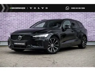 Volvo V60 2.0 T8 Plug-in Hybrid AWD Plus Dark | SOH:100% | PHEV Long Range | Trekhaak | Sportstoelen