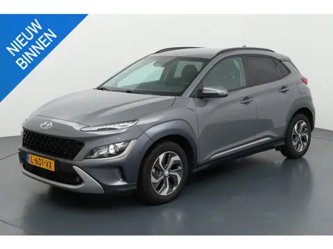 HYUNDAI KONA 1.6 GDI HEV FASHION I AUTOMAAT I APPLE CARPLAY I P-CAMERA I DEALER ONDERHOUDEN