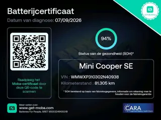Foto 16 van Mini Electric Cooper 33 kWh 184pk | SOH 94% | Carplay | Camera | Stoelverwarming | Navigatie | Keyle