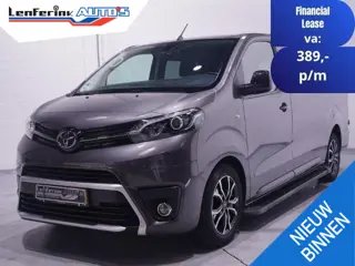 Toyota PROACE Worker 2.0 D-4D 145 pk Aut. Black Line Dubbel Cabine Navi, Camera, Xenon, 17" LMV, Laa
