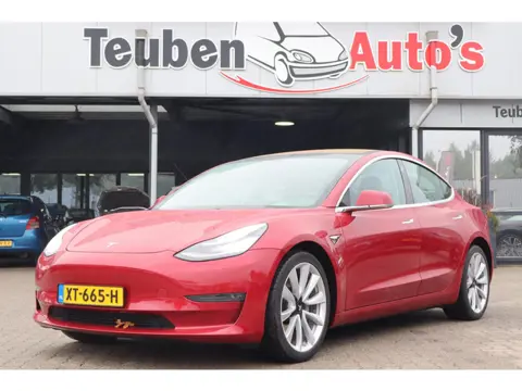 Tesla Model 3 Long Range AWD 75 kWh | SOH 87% | Full Self-Driving computer 3 | Premium kleur
