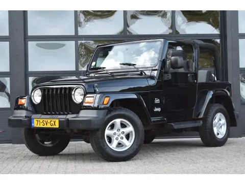 Jeep Wrangler 4.0i Hardtop Sahara '06 Cruise Airco Hardtop/Softtop Inruil mogelijk
