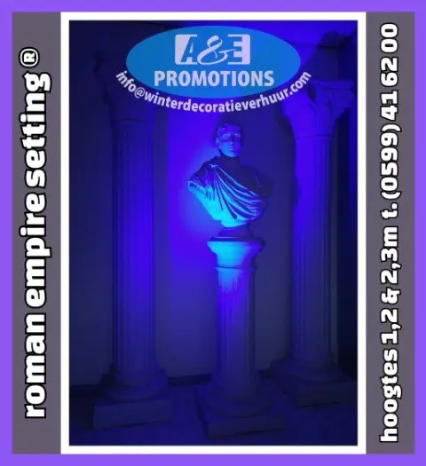 Romeinse pilaar verhuur groningen heerenveen