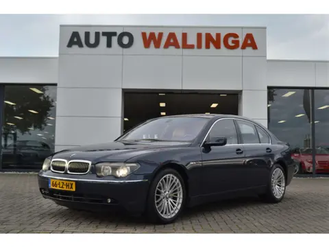 BMW 7 Serie 760i V12 Stoelventilatie Stoelverw v+a Alcan. Hemel Comfortzetels Trekhaak Youngtimer! N