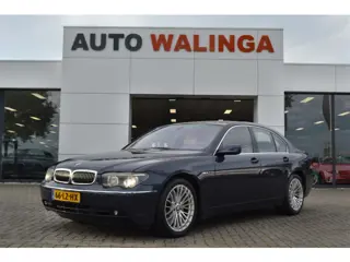BMW 7 Serie 760i V12 Stoelventilatie Stoelverw v+a Alcan. Hemel Comfortzetels Trekhaak Youngtimer! N