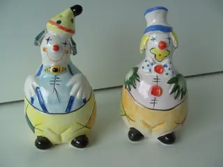 ZOUT &amp; PEPER SETJE CLOWN MET handen op BUIK Nieuw