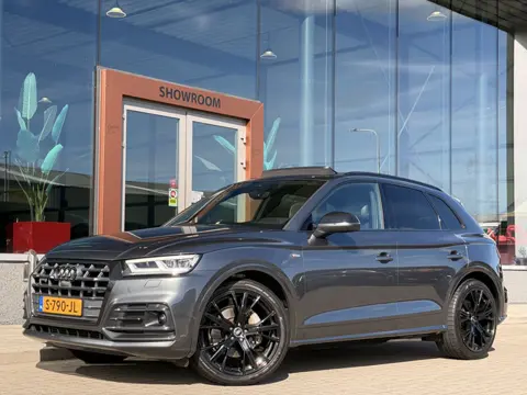 Audi Q5 2.0 TFSI quattro S-LINE | Luchtvering | B&O | Pano | Leder | 360 | Head-Up | Stoelverwarming