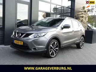 Nissan Qashqai 1.6 Tekna (Navi,Camera360,Cruise,PDC,LEER,Panoramadak,Stoelverwarming,Trekhaak)