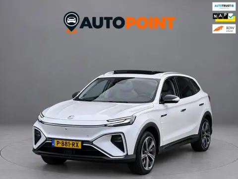 MG Marvel R Exclusive 70 kWh SOH 94.22% PANO BOSE TREKHAAK LEER CAMERA DEALER OND EERSTE EIG