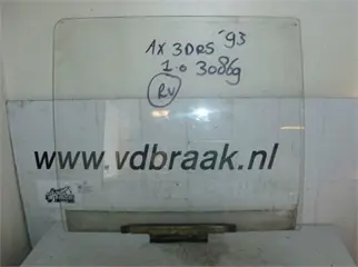 Citroen AX 3 drs 1987-1996 Portierruit rechts voor
