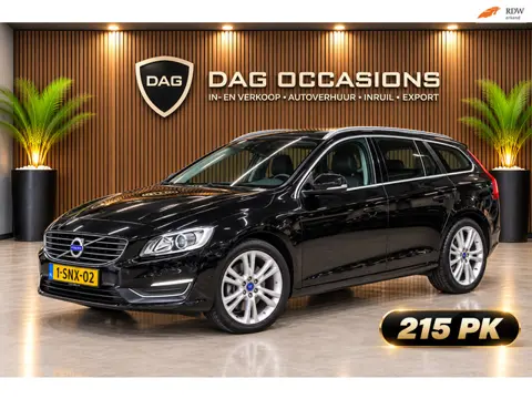 Volvo V60 D6 AWD 215PK | AUTOMAAT | LEER | NAVI