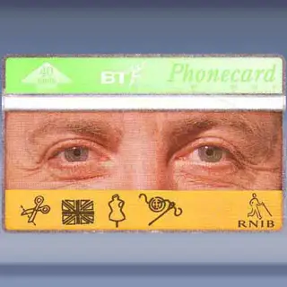 Foto 2 van RNIB, eyes Jeff Banks (september-1993)