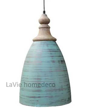 Hanglamp Antic Green