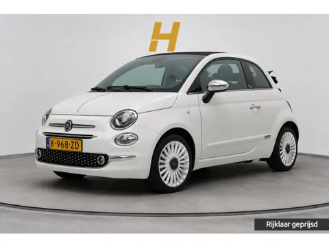 Fiat 500 C 1.0 Hybrid Star | Navigatie | Apple Carplay | Climate control | Parkeersensoren | Half le